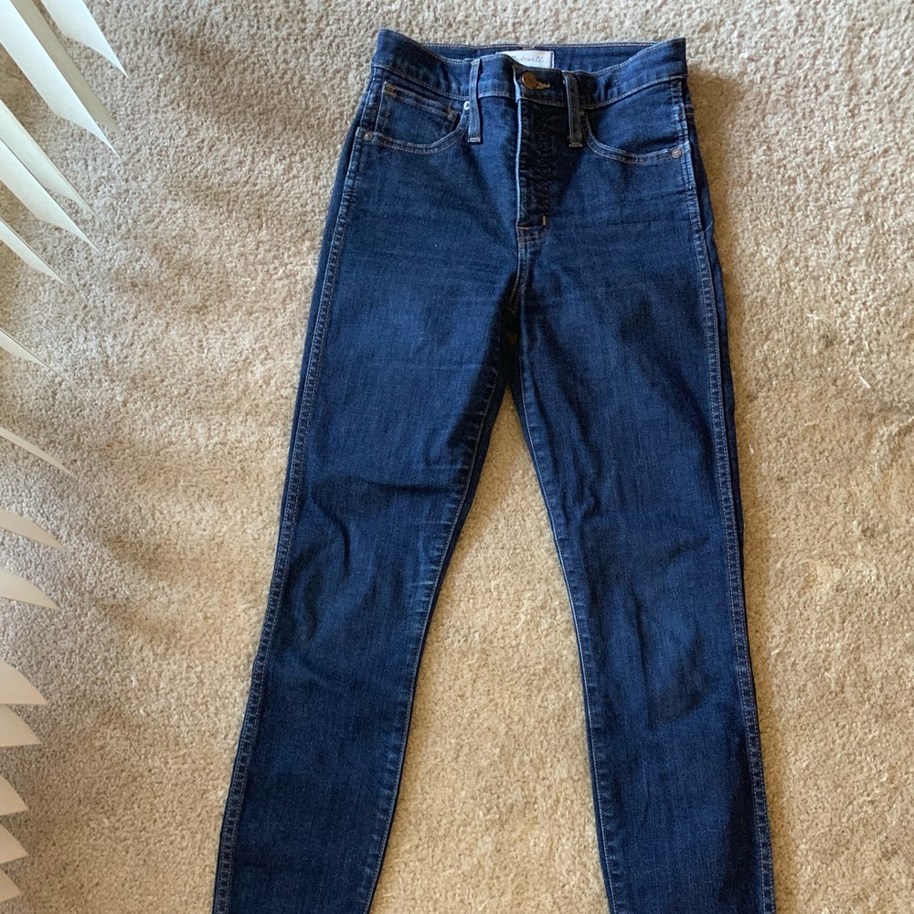 Madewell 10” High Rise Skinny in Lucille wash